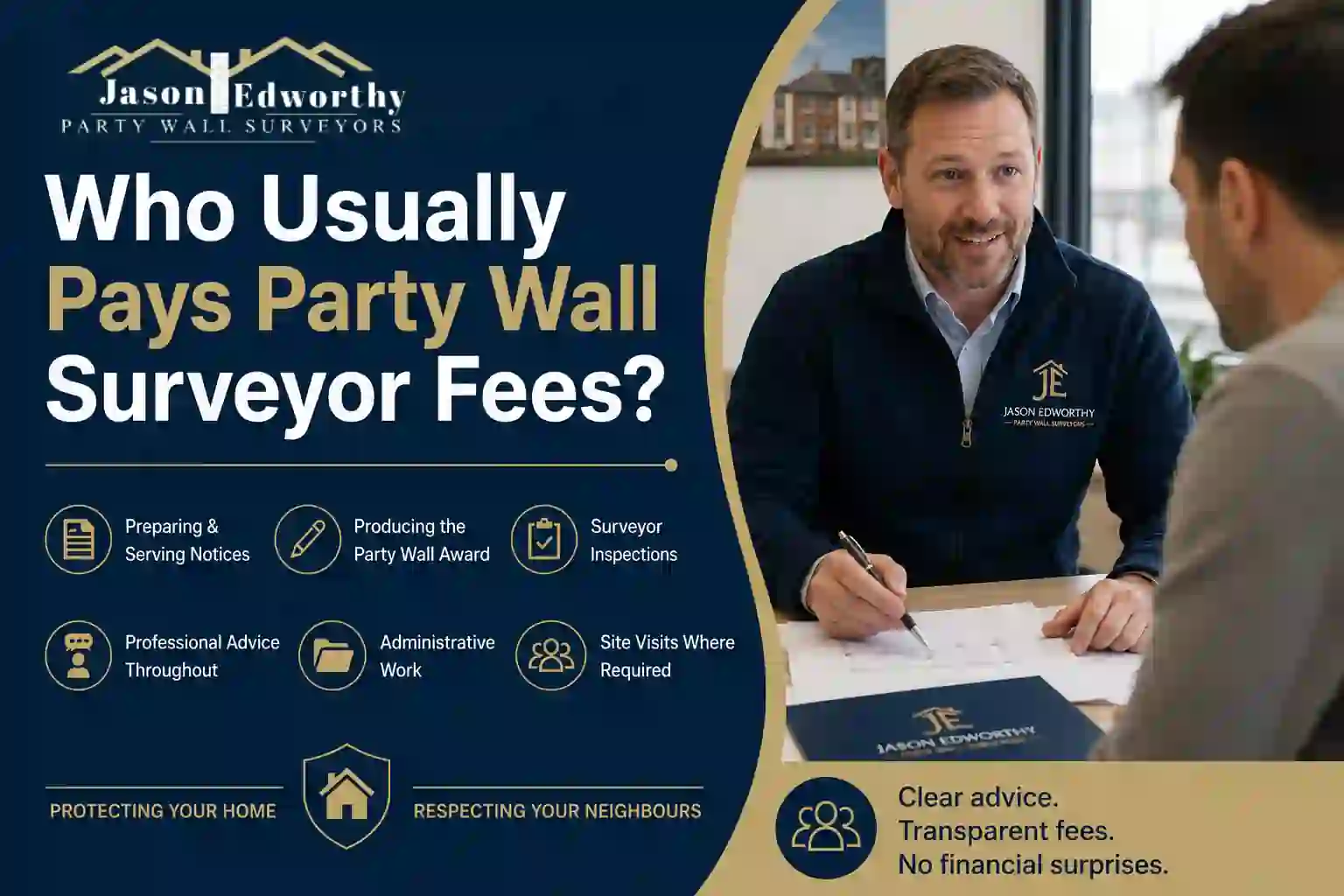 Who Usually Pays Party Wall Surveyor Fees Reading?